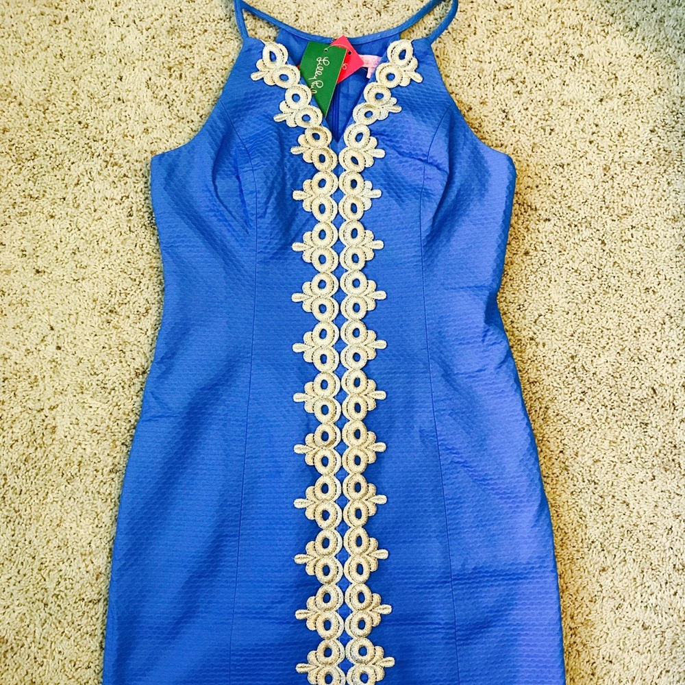 Lilly Pulitzer blue shift dress